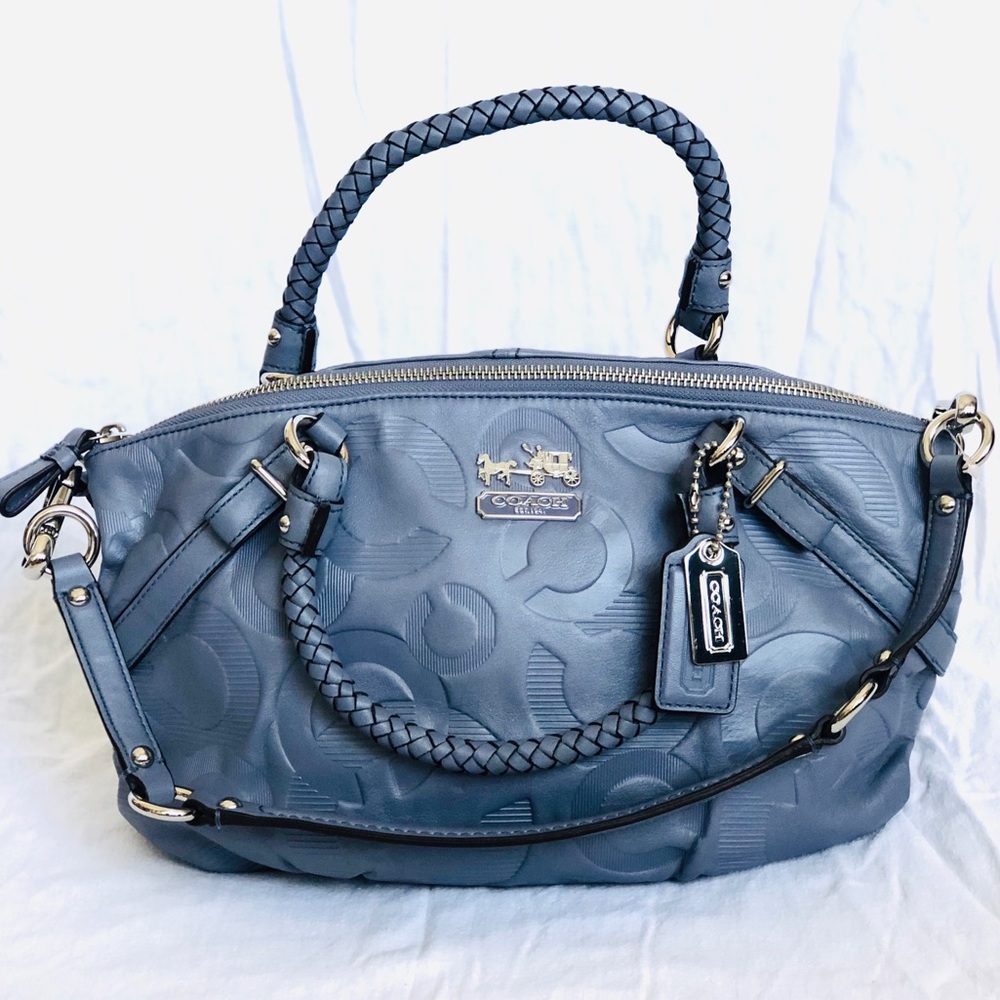 Coach Sophia Madison embossed leather bag/satchel
